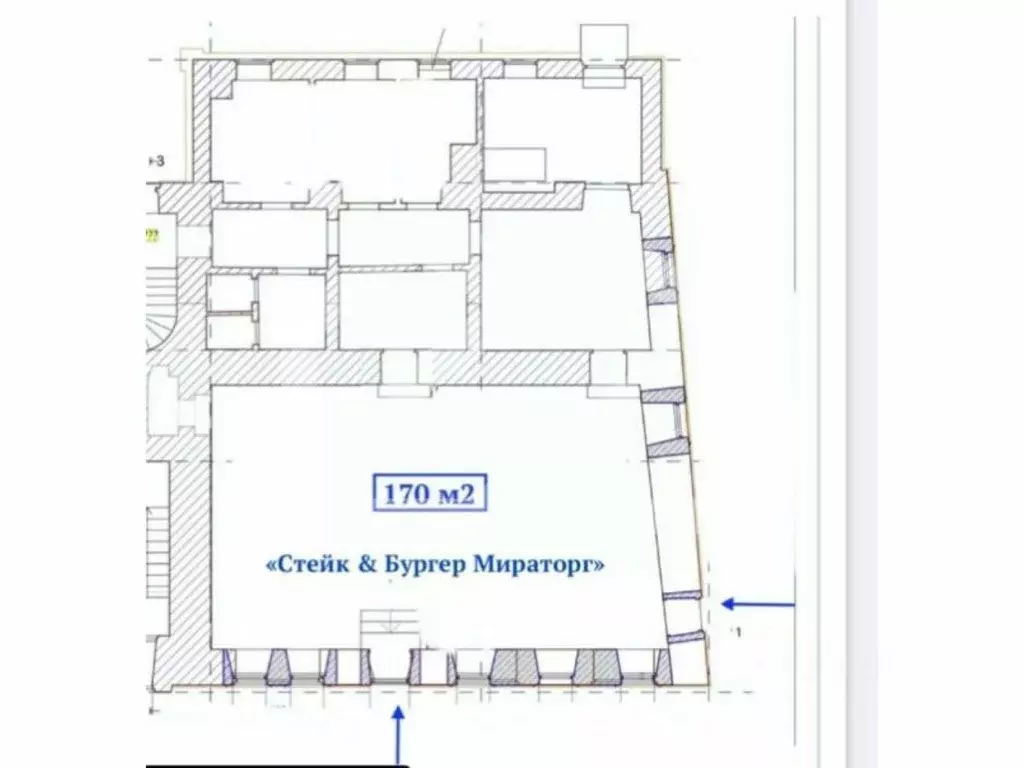 Помещение свободного назначения в Москва Бауманская ул., 44С1 (170 м) - Фото 2