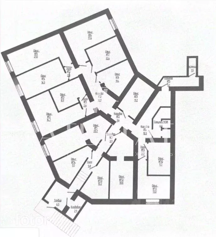 Офис в Татарстан, Казань ул. Зайни Султана, 8 (21 м) - Фото 2