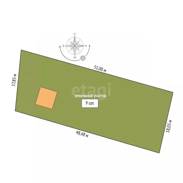 Участок в Амурская область, Благовещенск  (9.0 сот.) - Фото 2