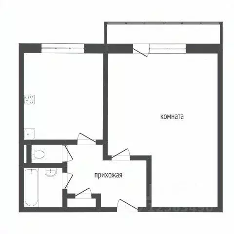 1-к кв. Воронежская область, Воронеж ул. Владимира Невского, 47 (35.6 ... - Фото 0