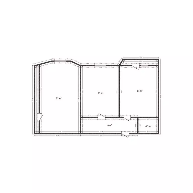 2-комнатная квартира: Махачкала, улица Кадиева, 21А (66 м) - Фото 1