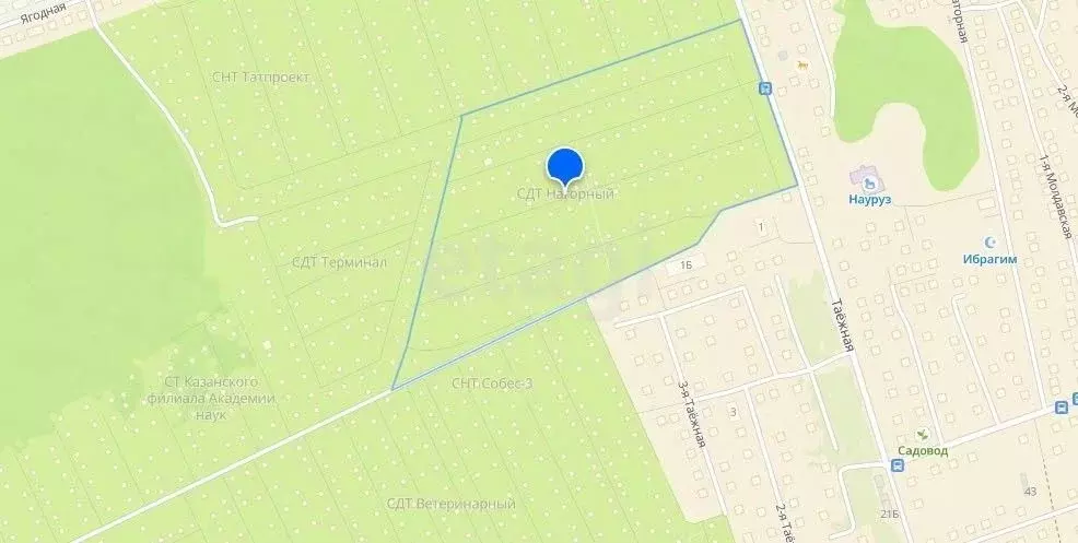 Участок в Татарстан, Казань Нагорный СНТ, 87 (6.3 сот.) - Фото 2