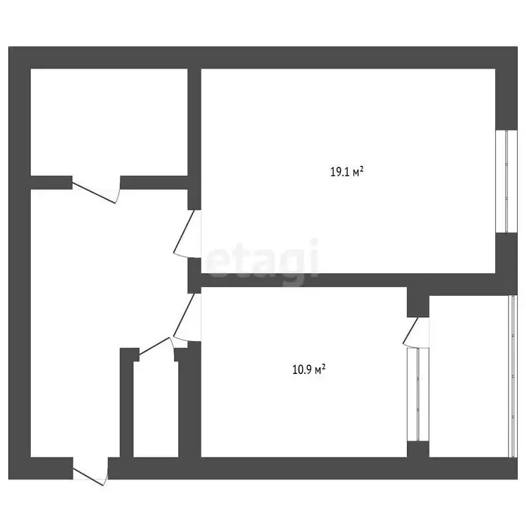 1-комнатная квартира: Воронеж, улица Урывского, 9 (50.5 м) - Фото 1