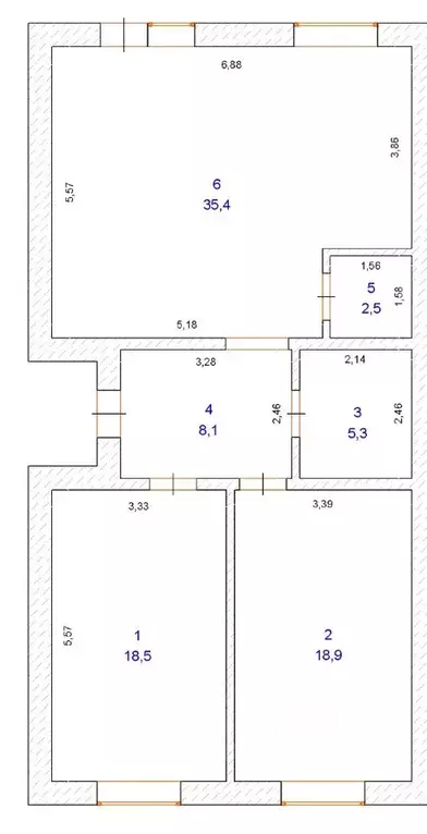 Таунхаус в Оренбургская область, Оренбург Заречный мкр, ул. ... - Фото 2