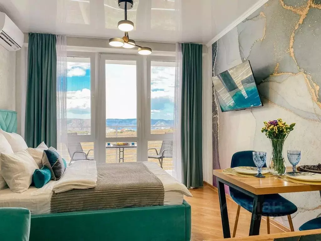 Студия Севастополь ш. Фиолентовское, 134к6 (25.0 м) - Фото 1