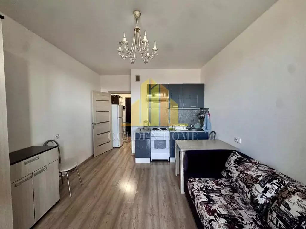 Студия Санкт-Петербург ул. Среднерогатская, 20 (26.4 м) - Фото 1