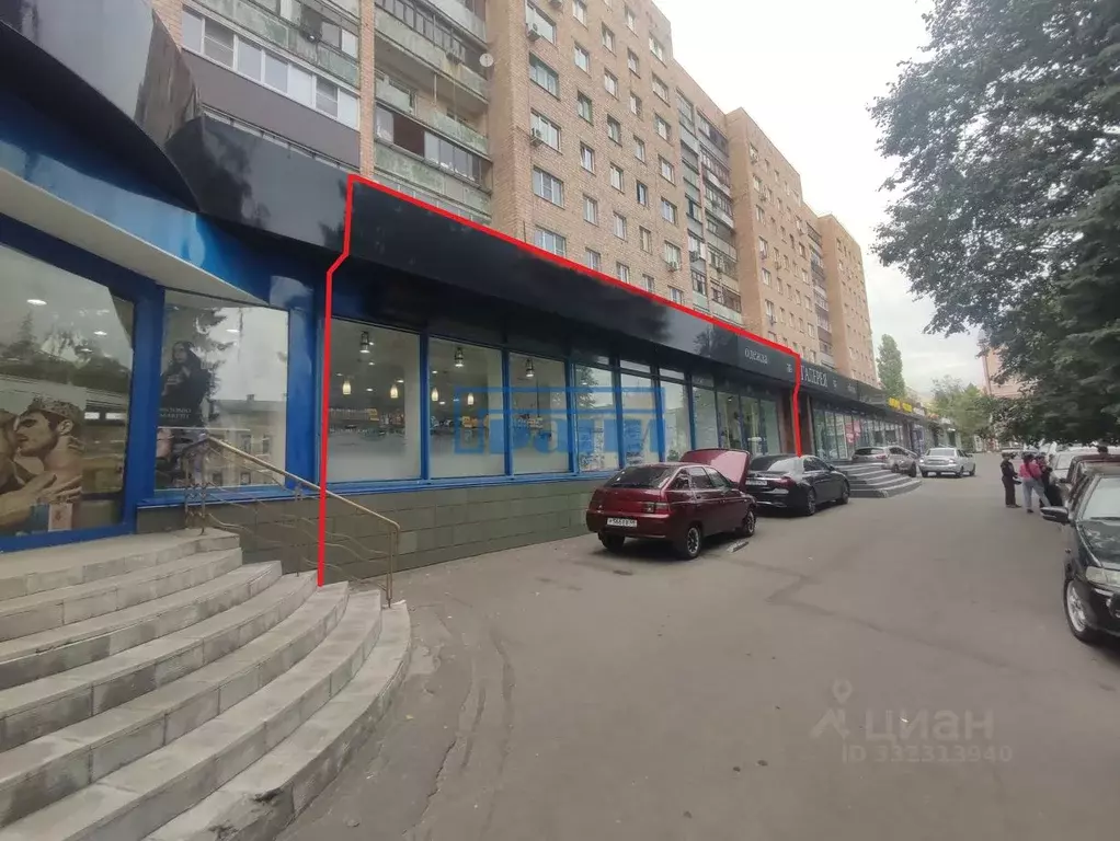 Торговая площадь в Курская область, Курск ул. Ленина, 74 (288 м) - Фото 1