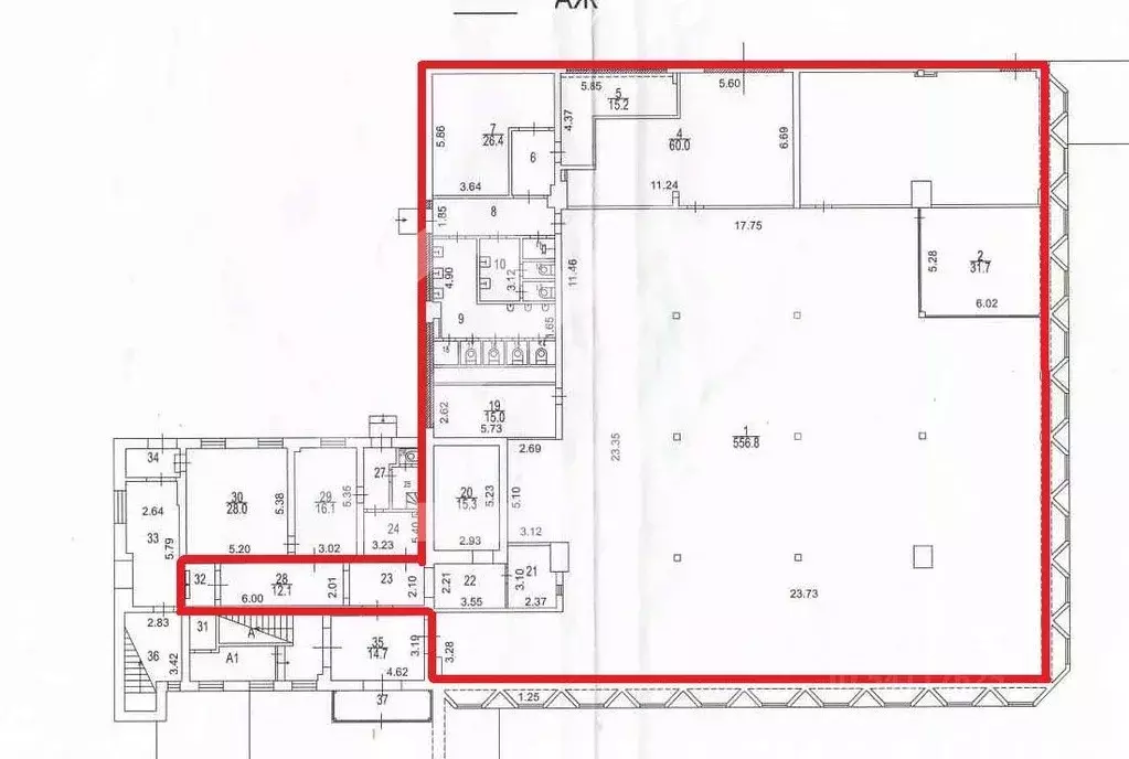 Помещение свободного назначения в Москва Алтуфьевское ш., 1 (888 м) - Фото 2