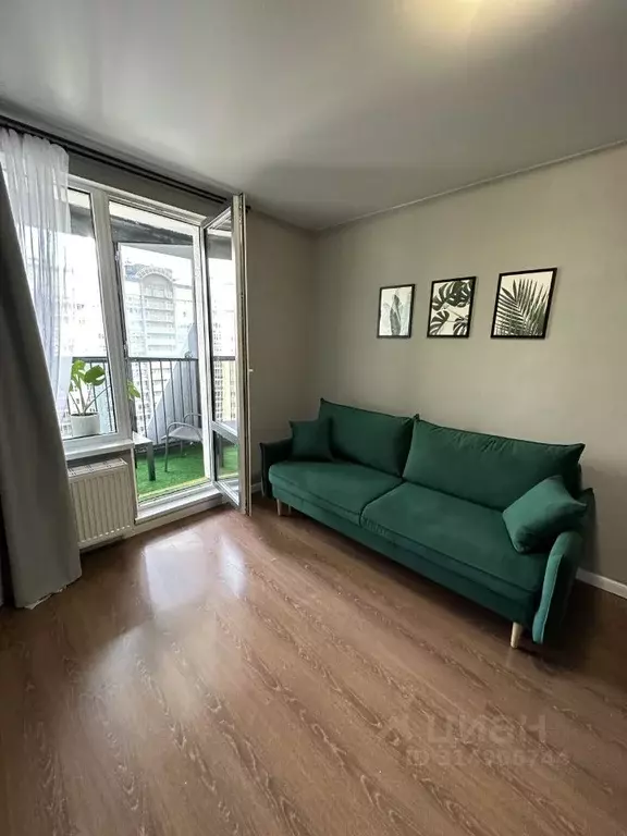 Студия Санкт-Петербург бул. Александра Грина, 1 (22.0 м) - Фото 0