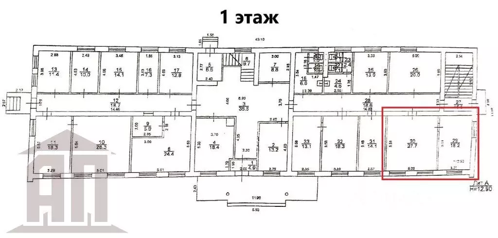 Офис в Тверская область, Тверь Петербургское ш., 2 (46 м) - Фото 2