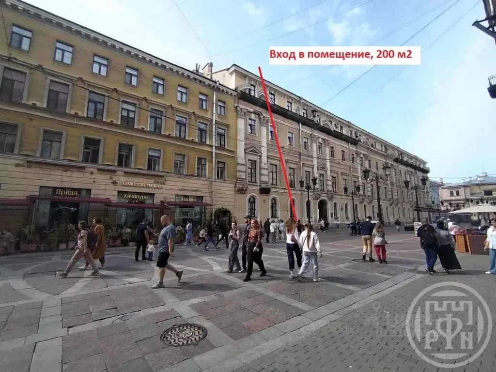Помещение свободного назначения в Санкт-Петербург Малая Садовая ул., ... - Фото 0