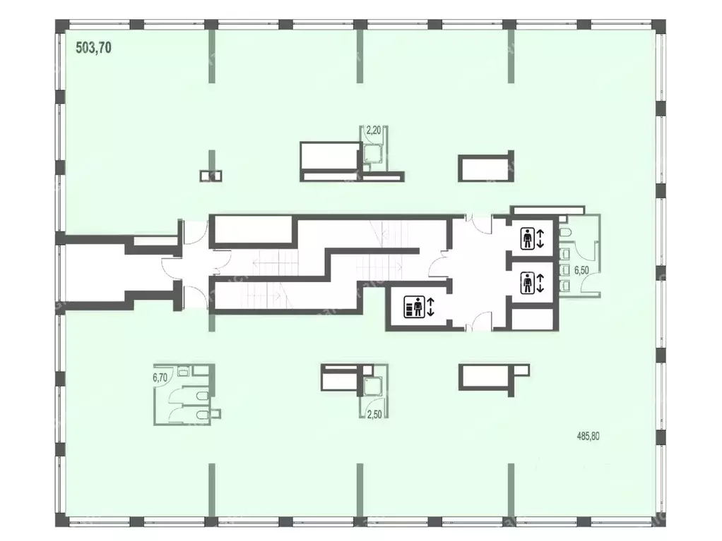 Офис в Москва Афи Парк Воронцовский жилой комплекс, 2 (504 м) - Фото 2