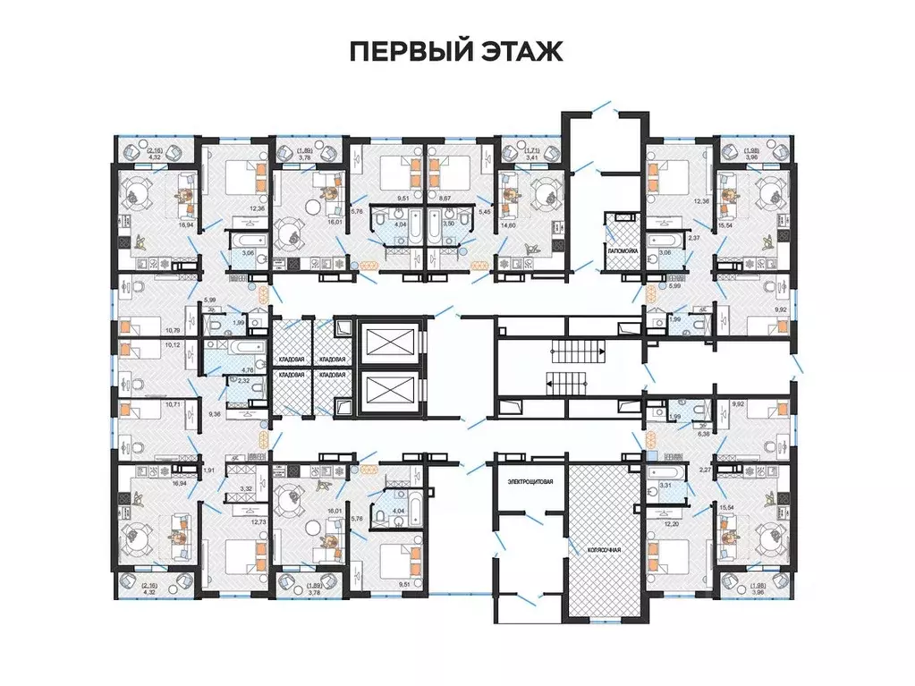 4-к кв. Ульяновская область, Ульяновск Новый Город мкр, Оригами жилой ... - Фото 1