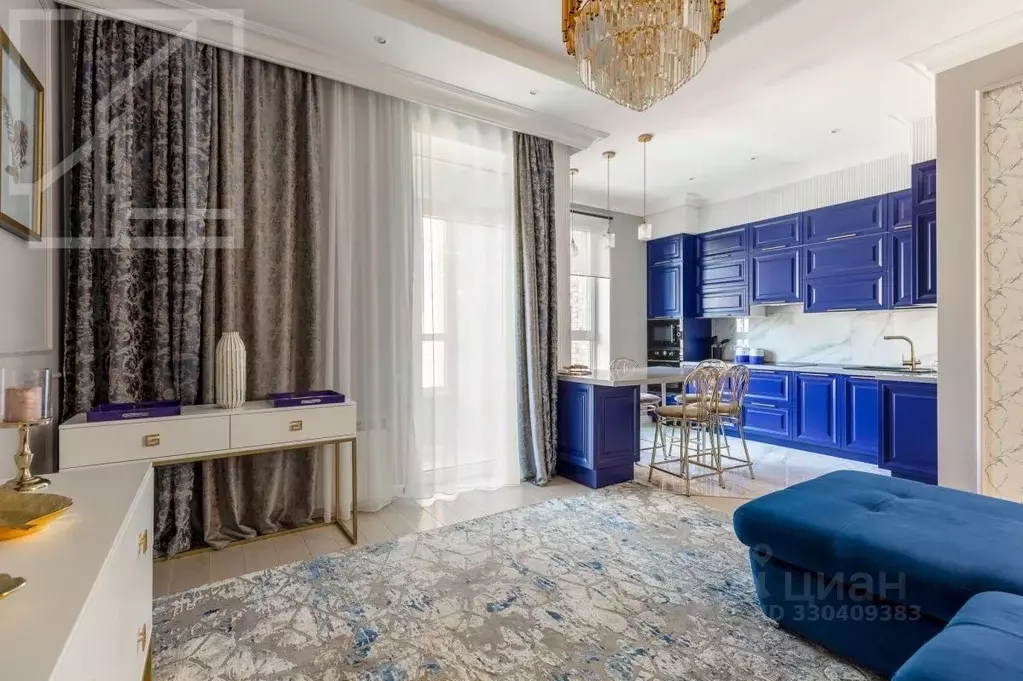 3-к кв. Москва Мантулинская ул., 9к1 (78.0 м) - Фото 2