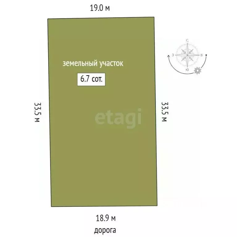 Участок в Тюменская область, Тюменский муниципальный округ, Рублевская ... - Фото 2