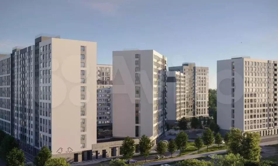 Квартира-студия, 31,9 м, 7/12 эт. - Фото 1