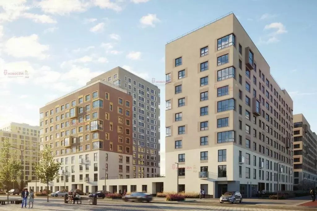 2-комнатная квартира: Екатеринбург, Новосинарский бульвар, 7 (65.36 м) - Фото 2