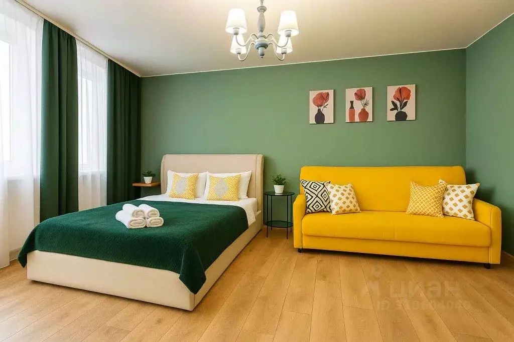 1-к кв. Чувашия, Новочебоксарск Советская ул., 45 (33.0 м) - Фото 1