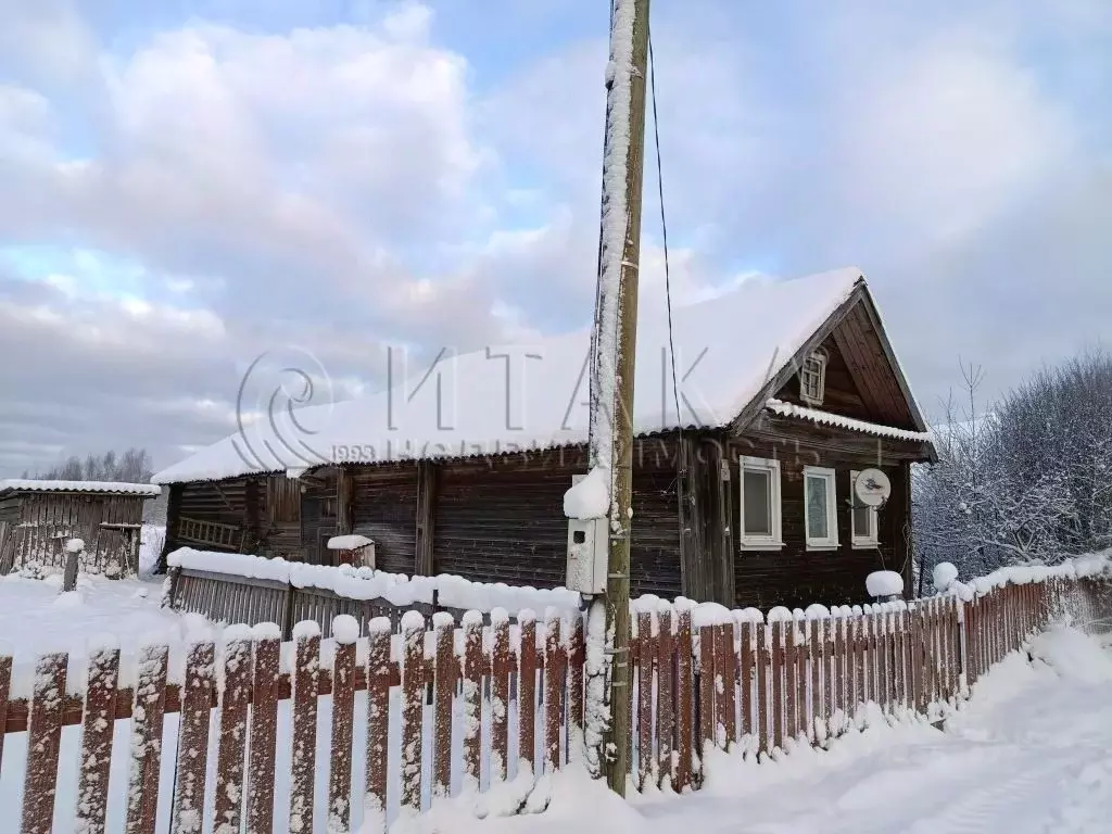 Дом в Ленинградская область, Лодейнопольский район, Алеховщинское ... - Фото 2