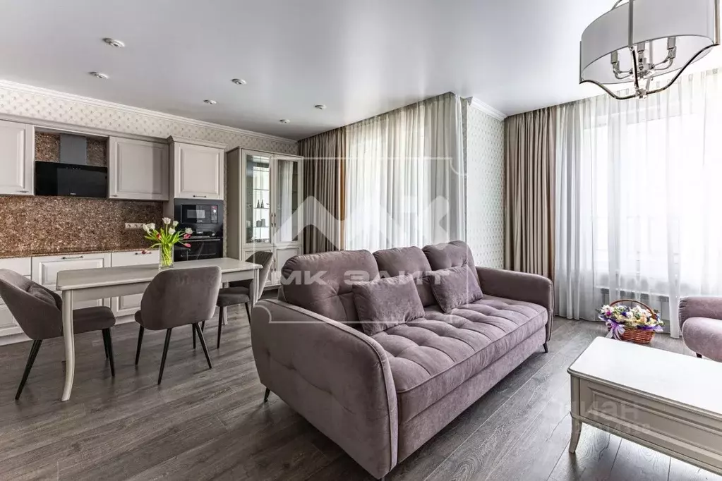 2-к кв. Санкт-Петербург наб. Черной речки, 5 (88.3 м) - Фото 1