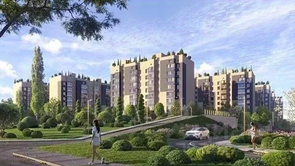 1-к кв. Ставропольский край, Пятигорск ул. Егоршина, 6к2 (40.45 м) - Фото 1