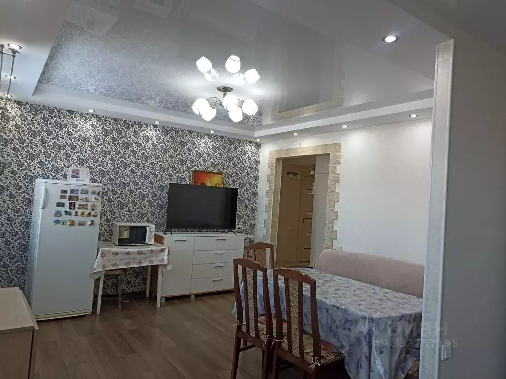 2-к кв. Чувашия, Чебоксары ул. Энтузиастов, 22к1 (69.1 м) - Фото 2