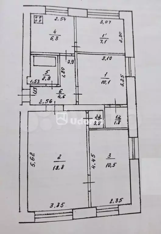 Продам помещение свободного назначения, 62.9 м - Фото 0