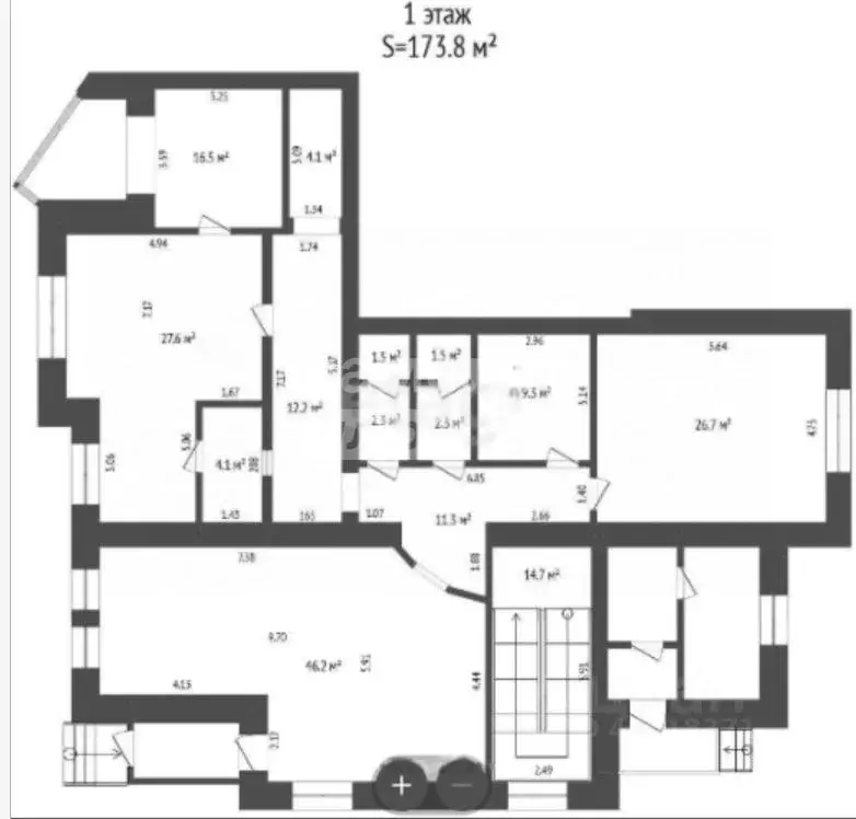 Офис в Тюменская область, Тюмень ул. Орджоникидзе, 11 (334 м) - Фото 2