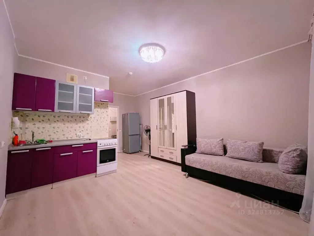 Студия Санкт-Петербург ул. Русановская, 19к3 (28.0 м) - Фото 1