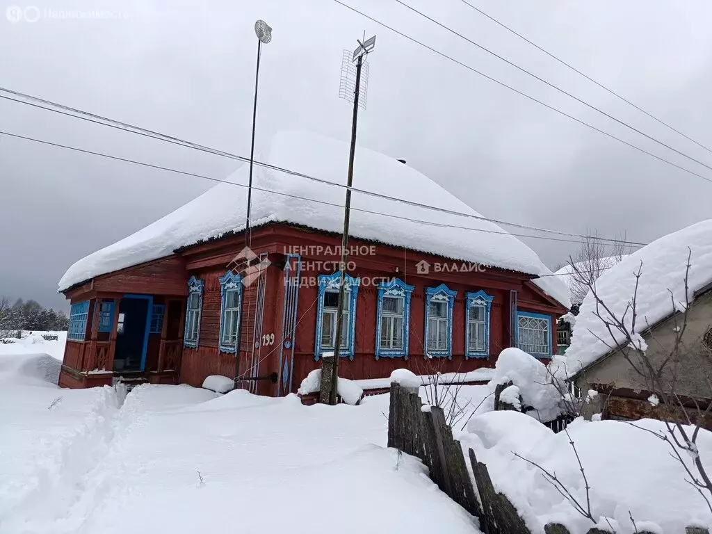 Дом в Рязанская область, Касимовский муниципальный округ, село ... - Фото 1