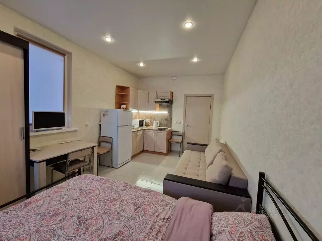 Студия Ленинградская область, Мурино Всеволожский район, бул. ... - Фото 2