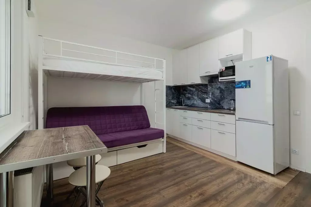 Студия Санкт-Петербург ул. Пахомовская, 26 (19.0 м) - Фото 1