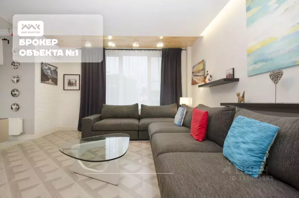 3-к кв. Санкт-Петербург Новгородская ул., 23 (95.0 м) - Фото 1