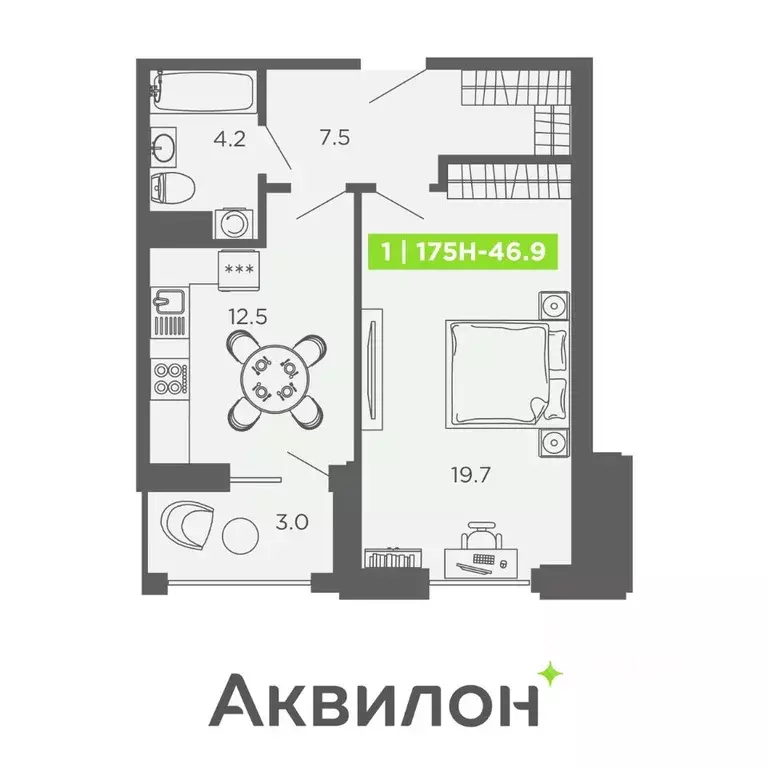 1-к кв. Санкт-Петербург Московский просп., 71к2 (46.9 м) - Фото 1