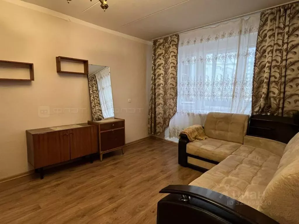 1-к кв. Татарстан, Казань ул. Вишневского, 57 (37.0 м) - Фото 1
