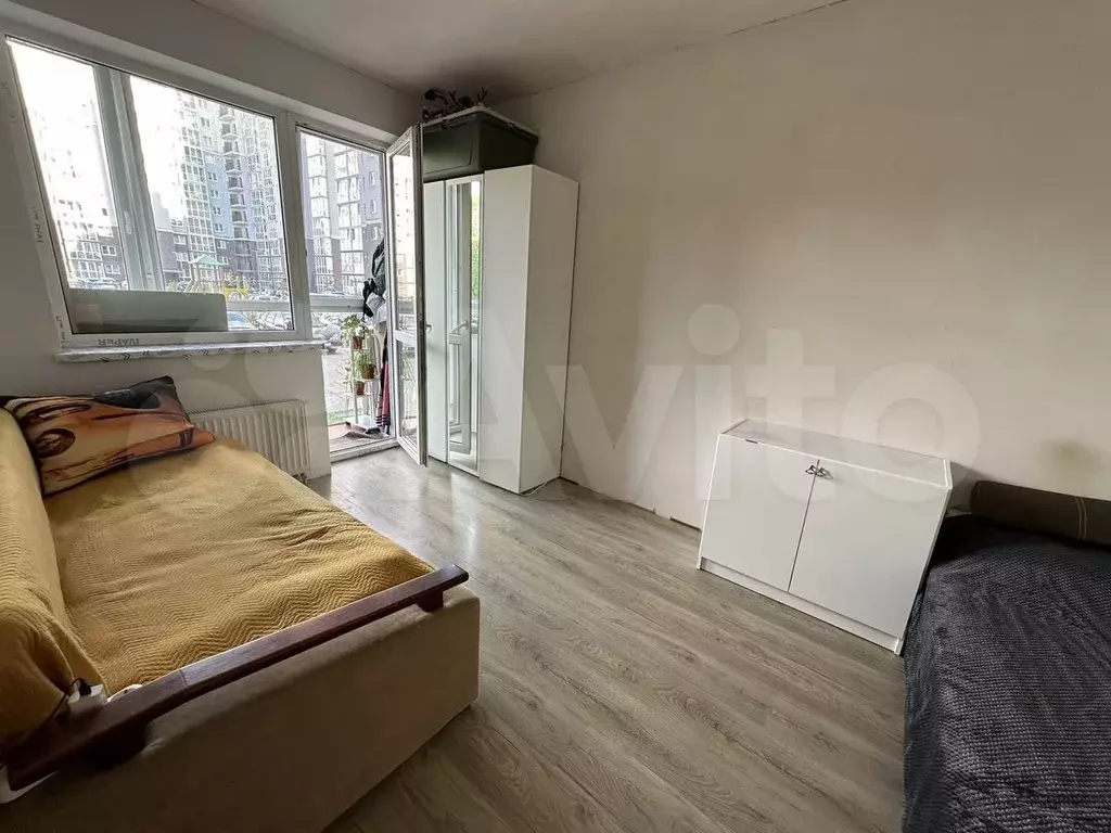 1-к. квартира, 30 м, 1/14 эт. - Фото 1