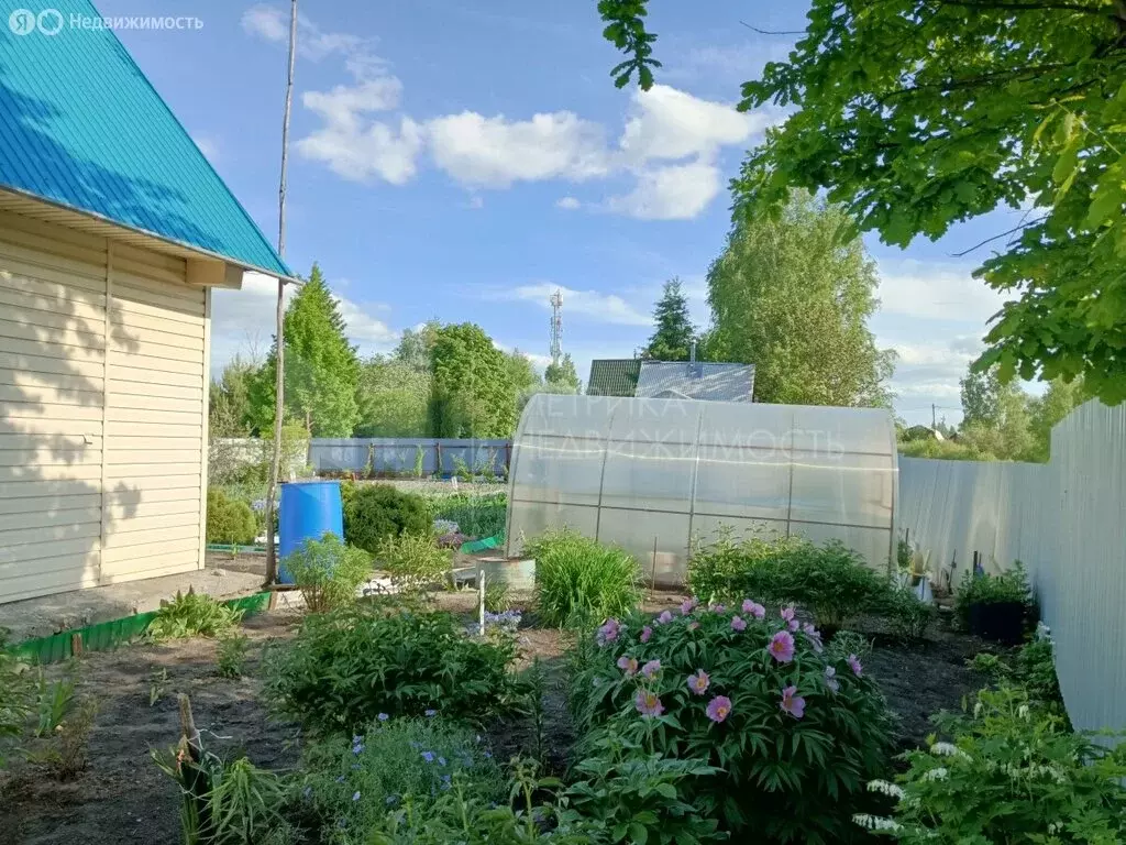 Дом в Тюменский район, садовое товарищество Солнечное, Цветочная улица ... - Фото 0
