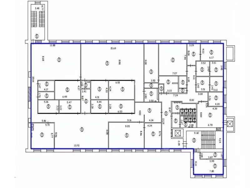 Офис в Москва Рочдельская ул., 15С44 (1244 м) - Фото 1