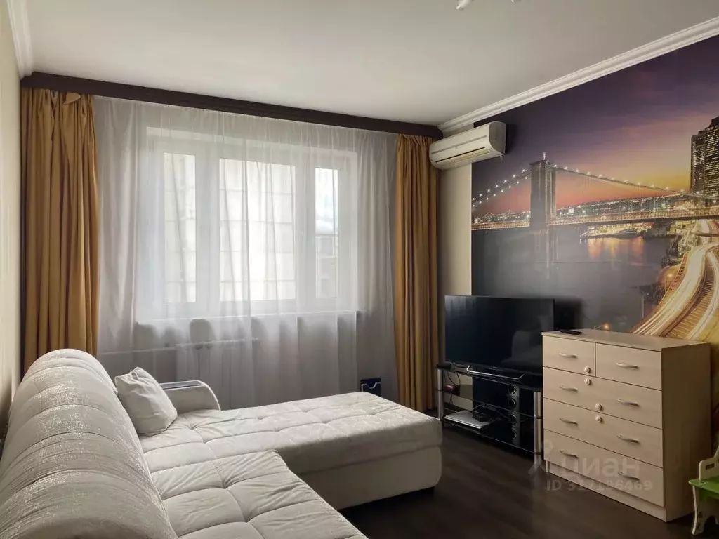 1-к кв. Москва ул. Борисовские Пруды, 22К1 (39.0 м) - Фото 1