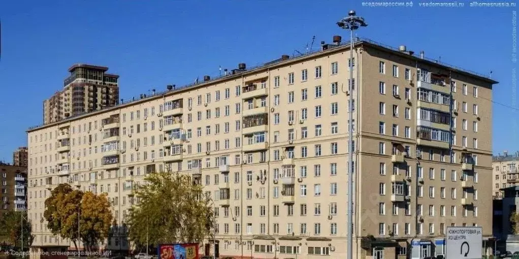 3-к кв. Москва Шарикоподшипниковская ул., 40 (80.4 м) - Фото 1