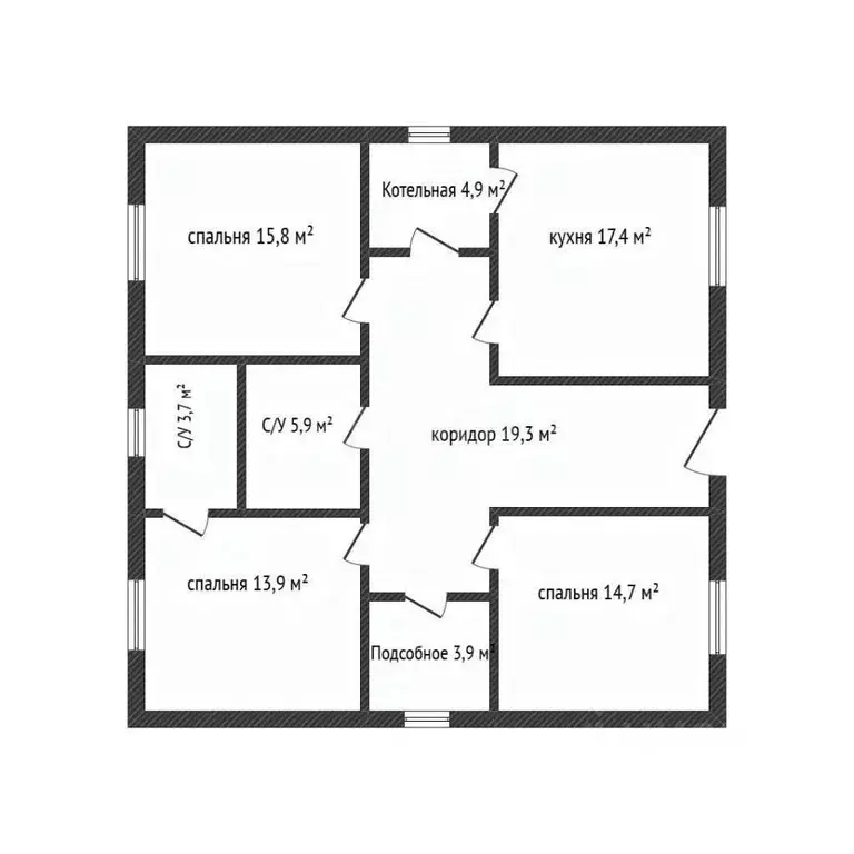 Дом в Краснодарский край, Краснодар пос. Индустриальный, ул. ... - Фото 2