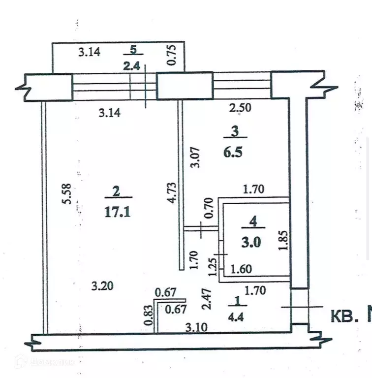 Продаётся 1-к квартира, 31 м - Фото 1