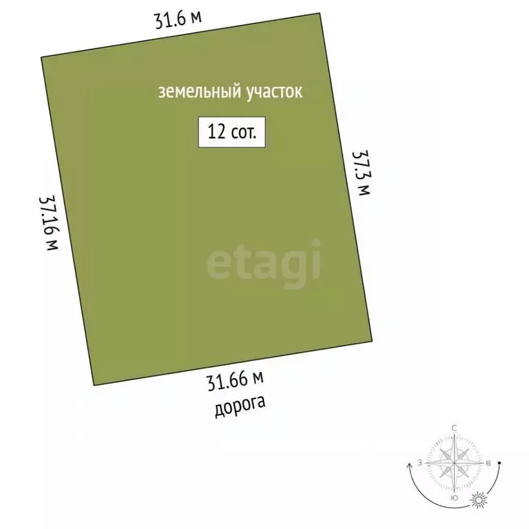 Участок в Крым, Ленинский район, Белинское с/пос, с. Новоотрадное ул. ... - Фото 2