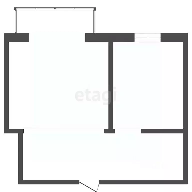 1-к кв. Крым, Евпатория просп. Победы, 87Бк2 (38.2 м) - Фото 1
