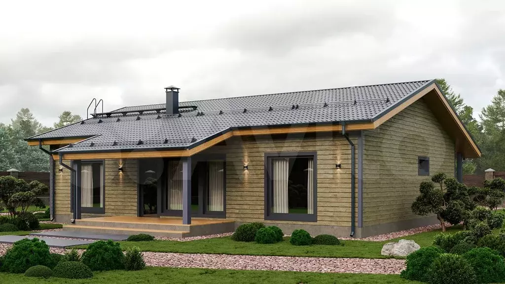 Дом 120 м на участке 6 сот. - Фото 1