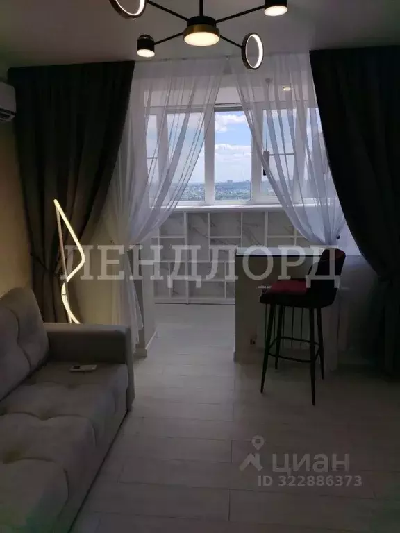 Студия Ростовская область, Ростов-на-Дону ул. Оганова, 20с1 (33.0 м) - Фото 2