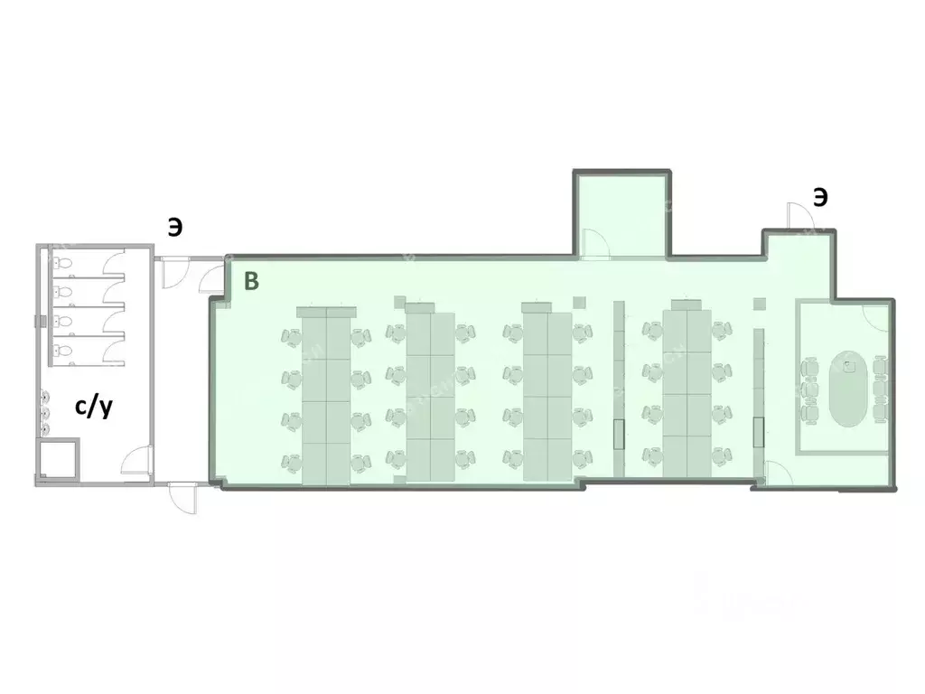 Офис в Москва Складочная ул., 3С1 (176 м) - Фото 2