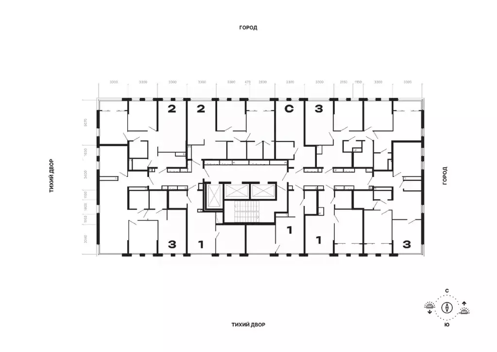 2-к кв. Свердловская область, Екатеринбург ДНК: Дом на Куйбышева жилой ... - Фото 2