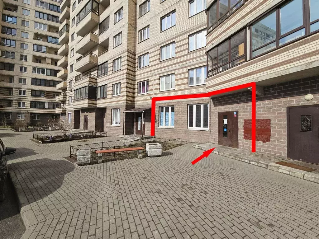 Помещение свободного назначения в Ленинградская область, Мурино ... - Фото 1