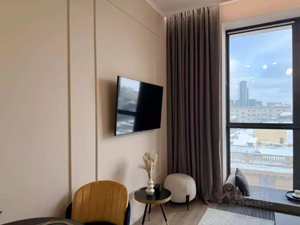 Студия Москва Ленинградский просп., 34А (29.0 м) - Фото 2